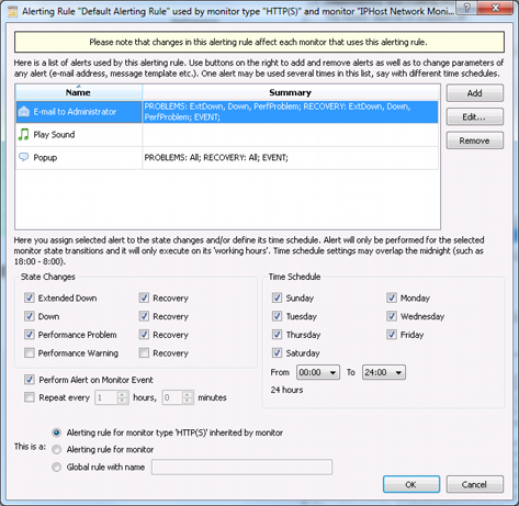 Alerting Rule Editor