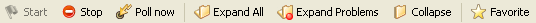 Monitor Control Toolbar